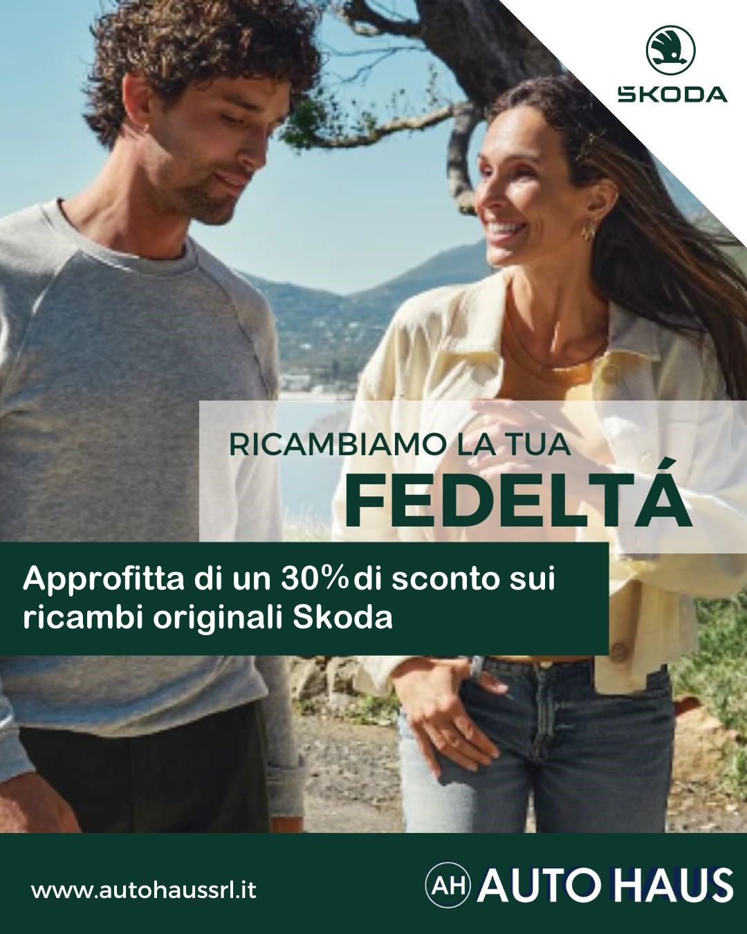 30% Sconto Ricambi Škoda
